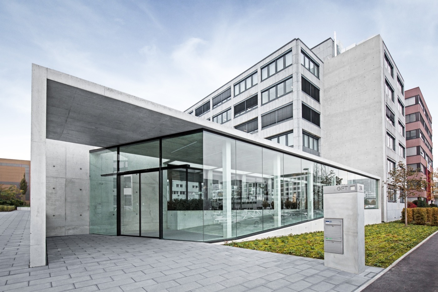 Bürogebäude der GFT Technologies AG Stuttgart